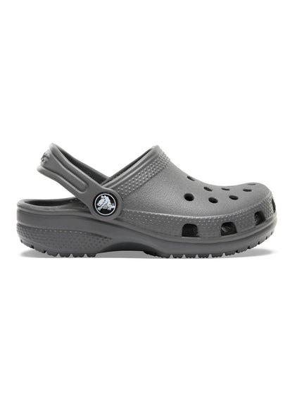 Zueco Niños Grandes Classic Clog Gris Crocs