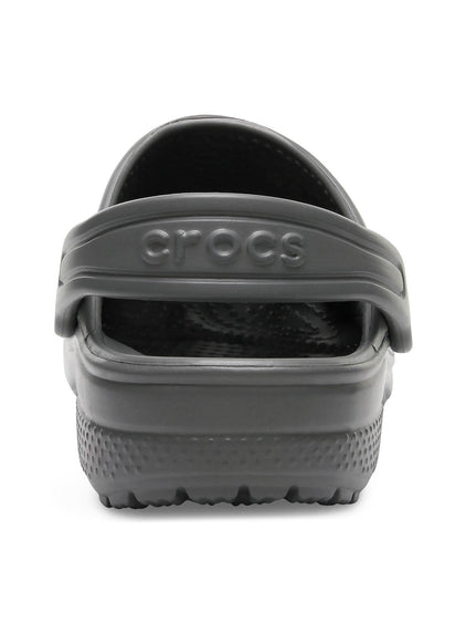 Zueco Niños Grandes Classic Clog Gris Crocs