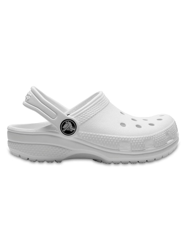 Zueco Niños Grandes Classic Clog Blanco Crocs