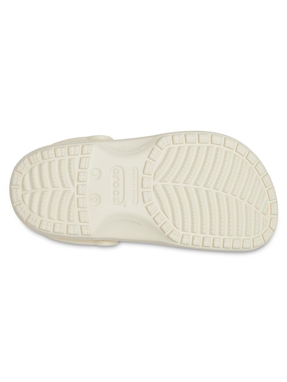 Zueco Niños Grandes Classic Clog Beige Crocs
