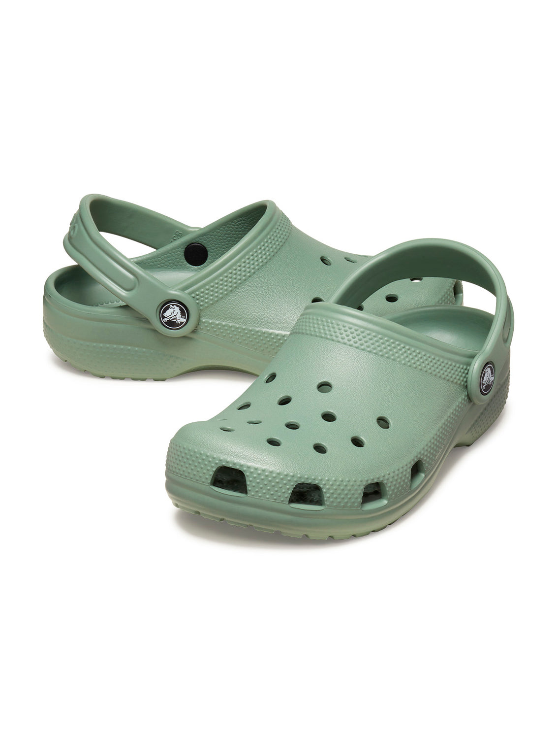 Zueco Niños Grandes Classic Clog Verde Crocs