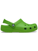 Zueco Niños Grandes Classic Clog Verde Crocs