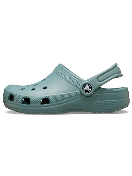 Zueco Niños Grandes Classic Clog Verde Crocs