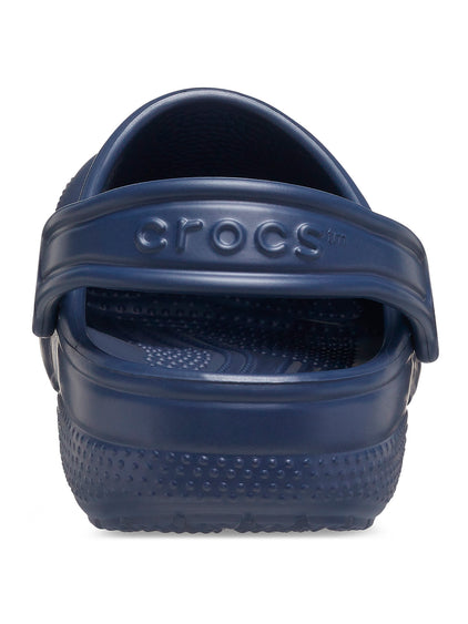 Zueco Niños Grandes Classic Clog Azul Marino Crocs