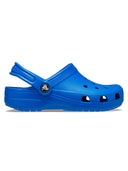 Zueco Niños Grandes Classic Clog Azul Eléctrico Crocs
