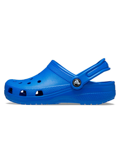 Zueco Niños Grandes Classic Clog Azul Eléctrico Crocs