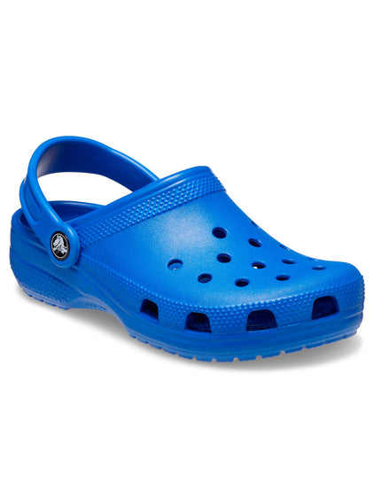 Zueco Niños Grandes Classic Clog Azul Eléctrico Crocs