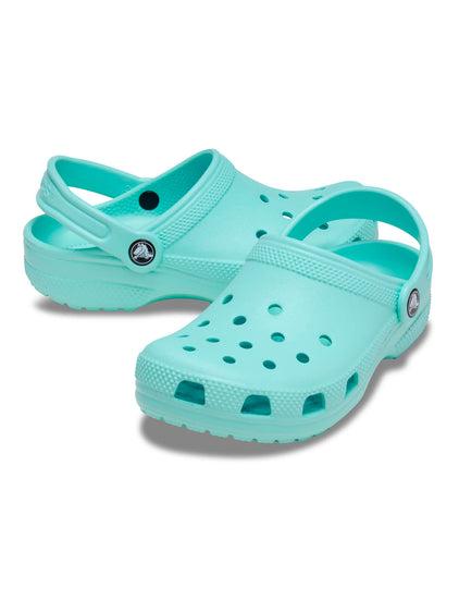 Zueco Niños Grandes Classic Clog Azul Crocs