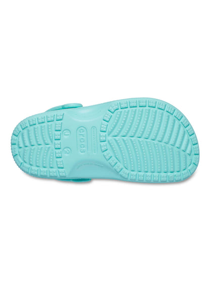 Zueco Niños Grandes Classic Clog Azul Crocs