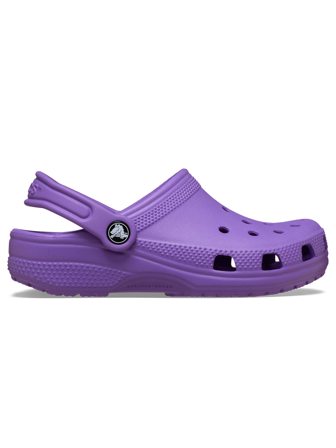 Zueco Niños Grandes Classic Clog Morado Crocs
