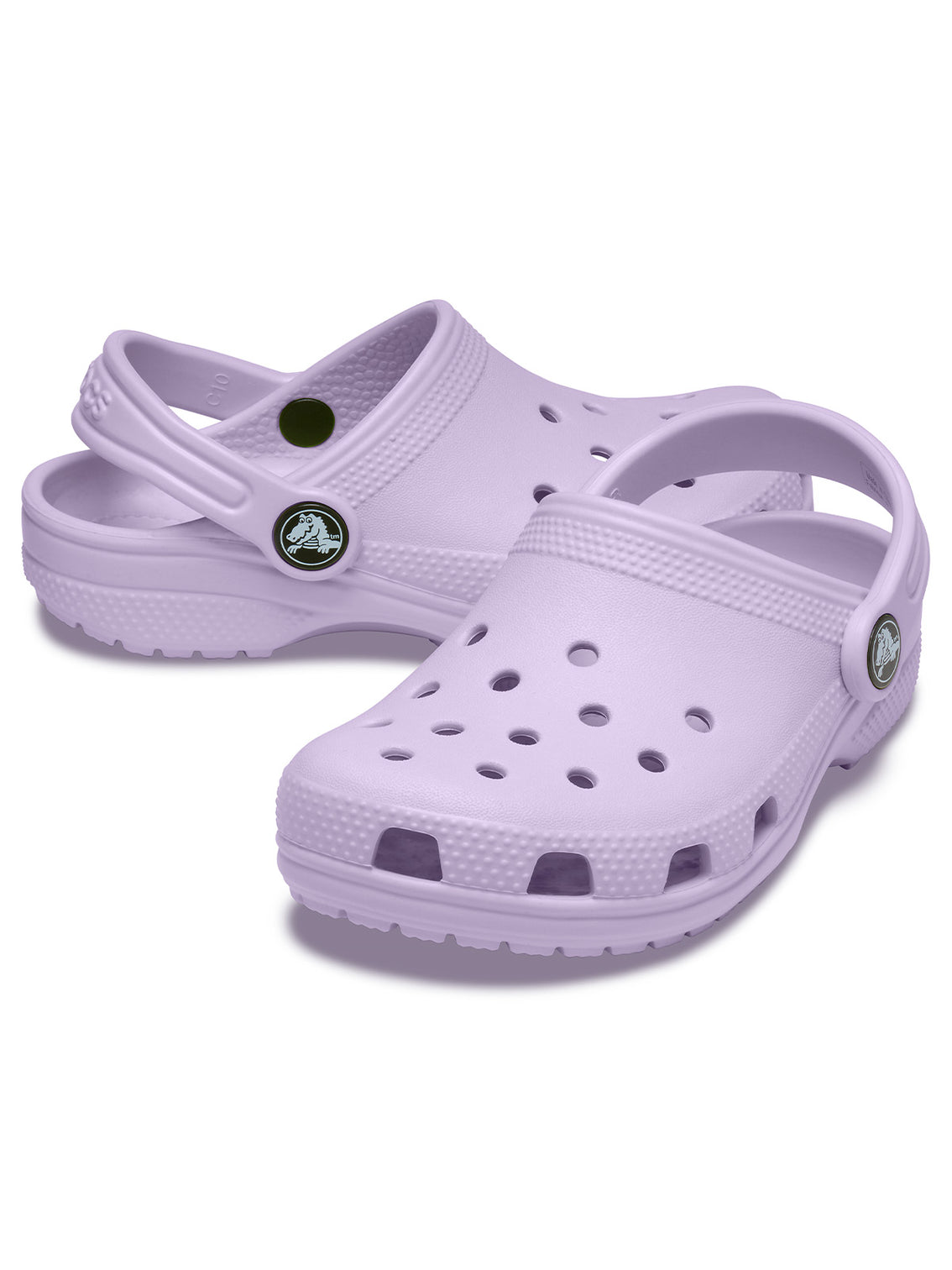 Zueco Niños Grandes Classic Clog Lila Crocs