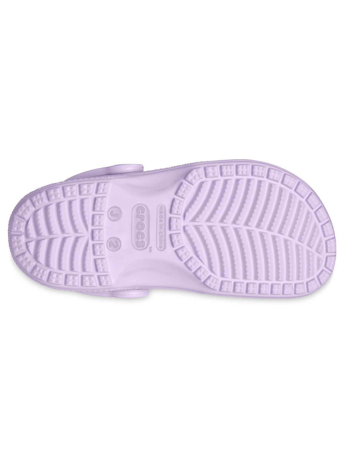 Zueco Niños Grandes Classic Clog Lila Crocs