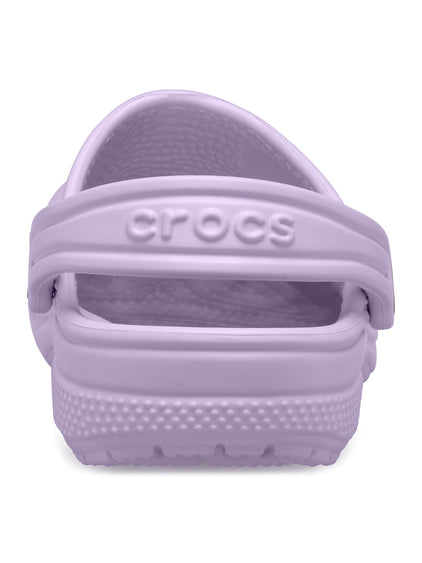 Zueco Niños Grandes Classic Clog Lila Crocs