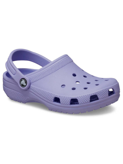 Zueco Niños Grandes Classic Clog Morado Crocs