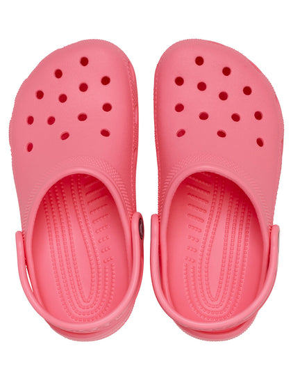 Zueco Niños Grandes Classic Clog Rosado Crocs