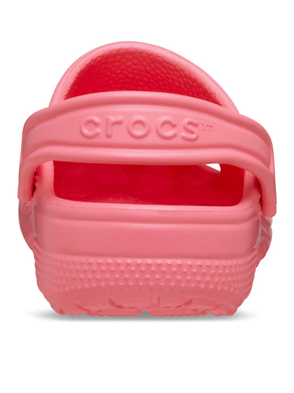 Zueco Niños Grandes Classic Clog Rosado Crocs