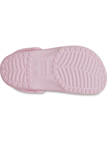 Zueco Niños Grandes Classic Clog Rosa Crocs