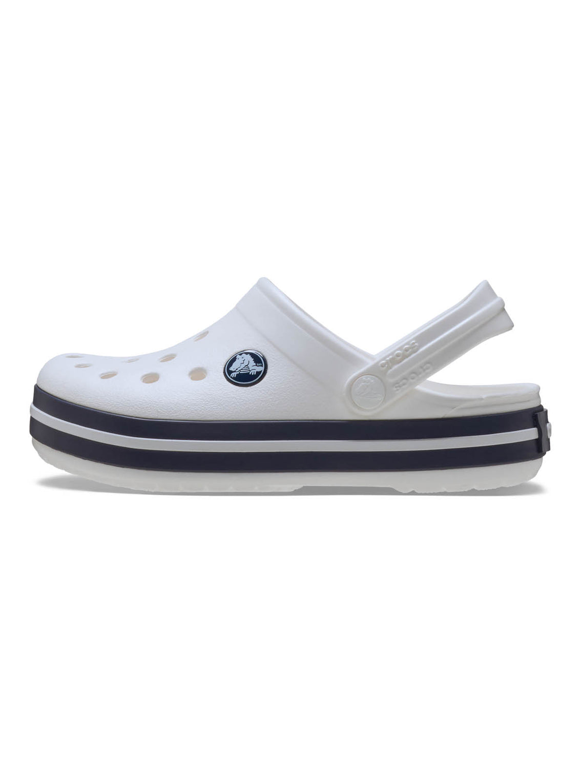 Zueco Niños Pequeños Crocband Clog Blanco Crocs