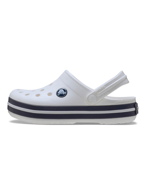 Zueco Niños Pequeños Crocband Clog Blanco Crocs