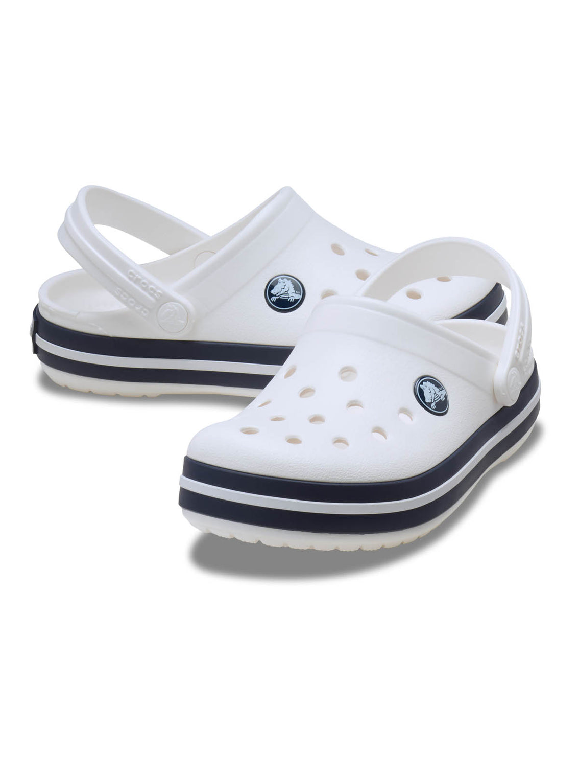 Zueco Niños Pequeños Crocband Clog Blanco Crocs