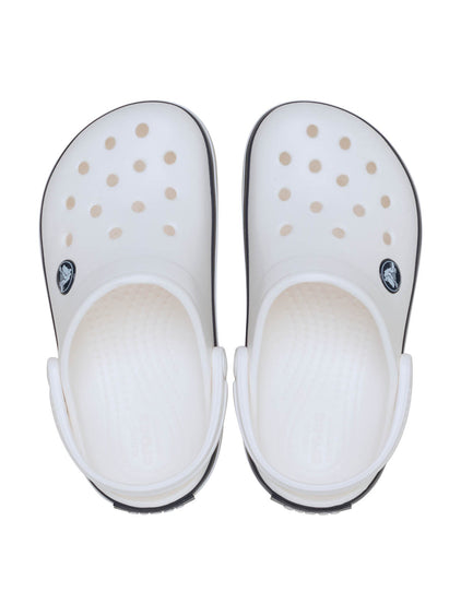 Zueco Niños Pequeños Crocband Clog Blanco Crocs