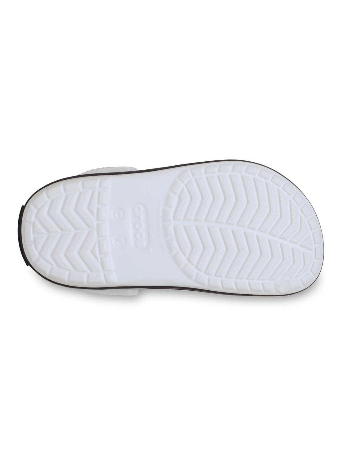 Zueco Niños Pequeños Crocband Clog Blanco Crocs
