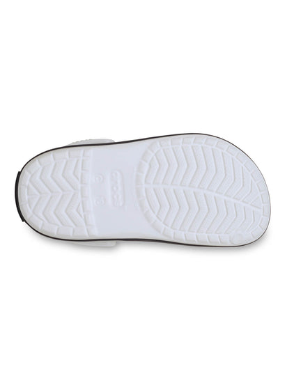 Zueco Niños Pequeños Crocband Clog Blanco Crocs
