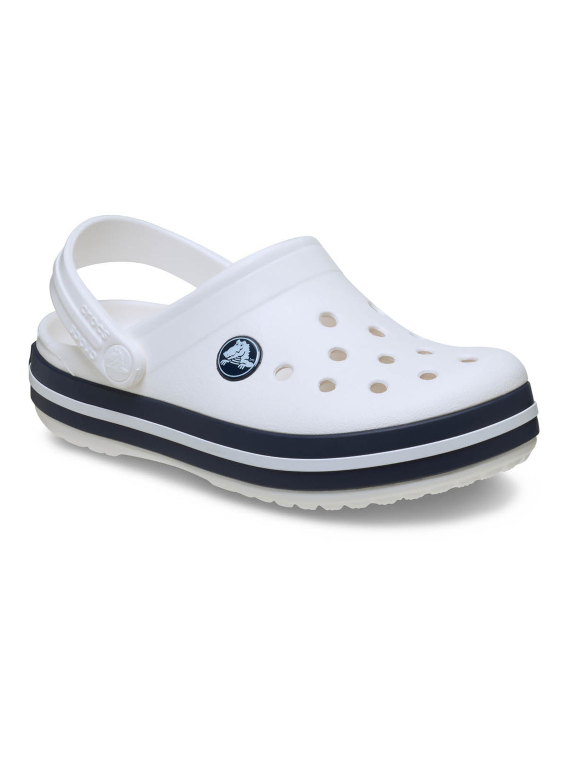 Zueco Niños Pequeños Crocband Clog Blanco Crocs
