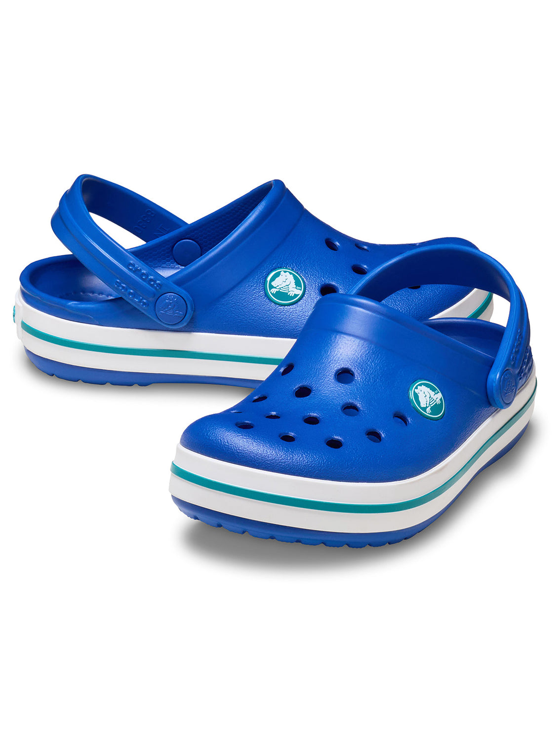 Zueco Niños Pequeños Crocband Clog Azul Crocs