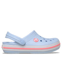 Zueco Niños Pequeños Crocband Clog Celeste Crocs