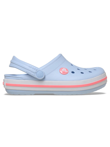 Zueco Niños Pequeños Crocband Clog Celeste Crocs