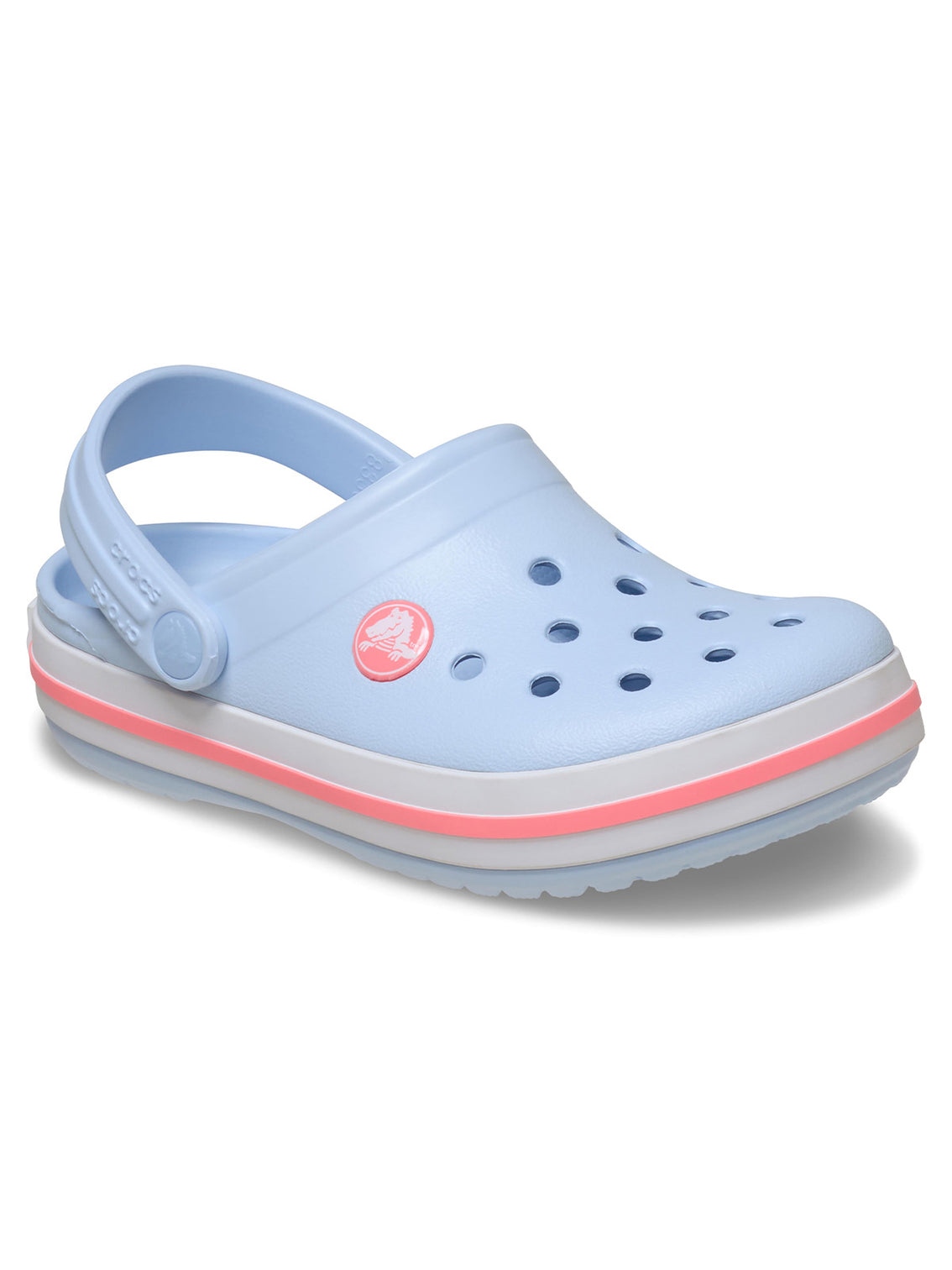 Zueco Niños Pequeños Crocband Clog Celeste Crocs