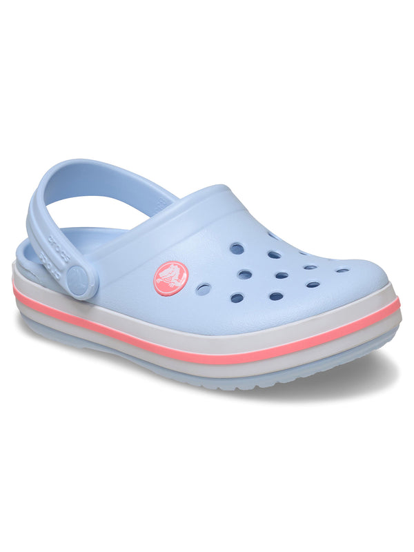 Zueco Niños Pequeños Crocband Clog Celeste Crocs