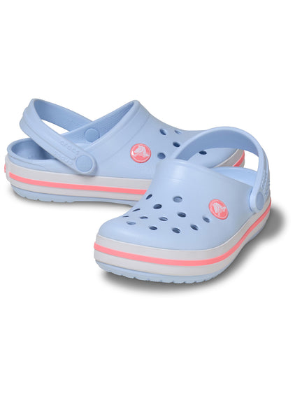 Zueco Niños Pequeños Crocband Clog Celeste Crocs