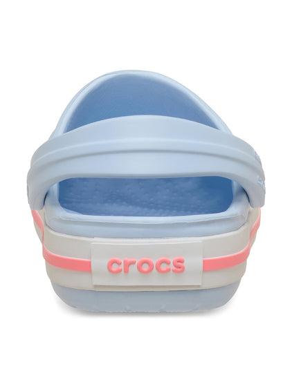 Zueco Niños Pequeños Crocband Clog Celeste Crocs