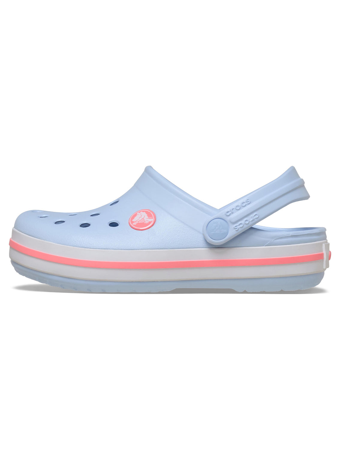 Zueco Niños Pequeños Crocband Clog Celeste Crocs