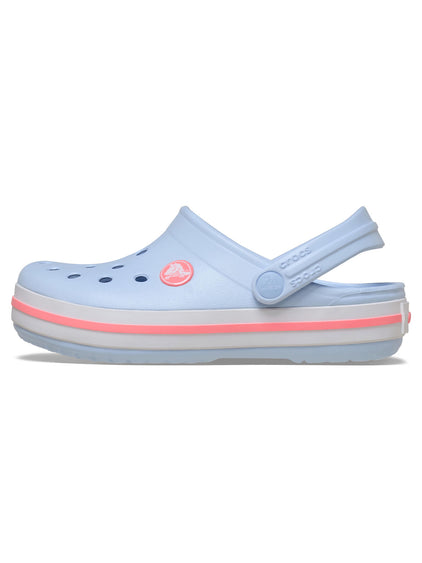 Zueco Niños Pequeños Crocband Clog Celeste Crocs