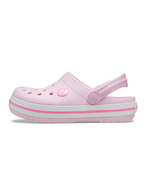 Zueco Niños Pequeños Crocband Clog Rosa Crocs