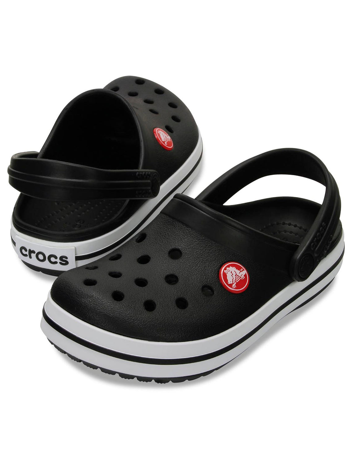 Zueco Niños Grandes Crocband Clog Negro Crocs