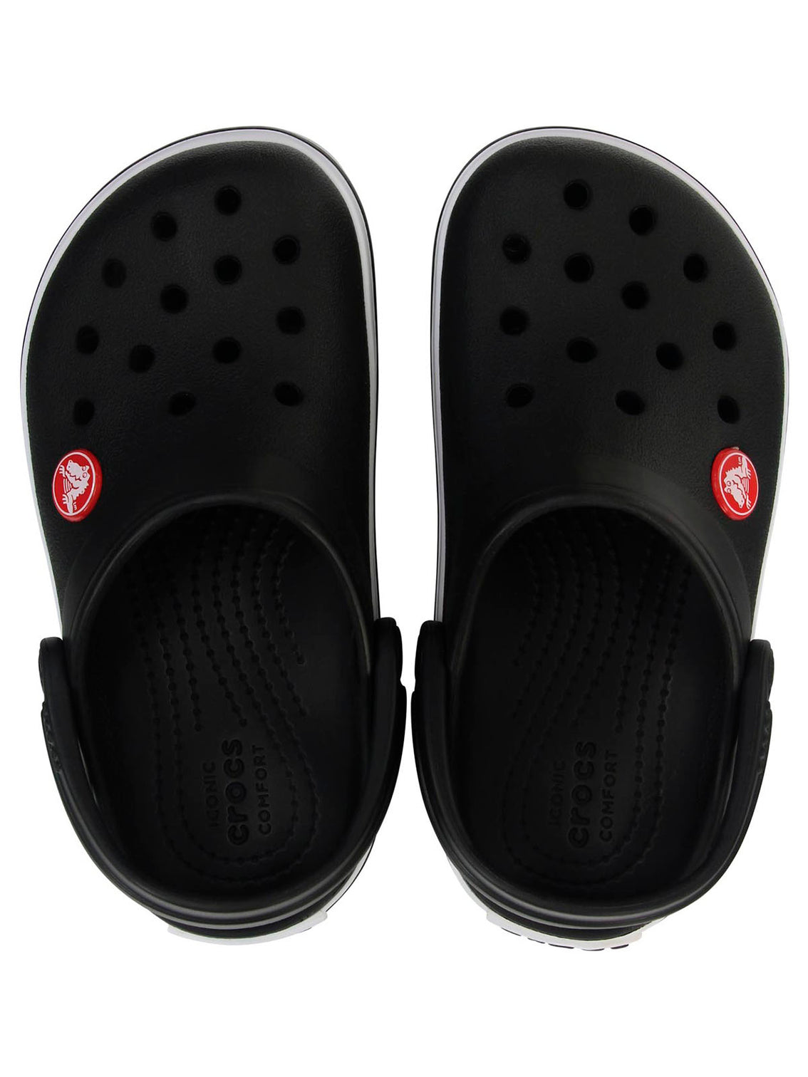 Zueco Niños Grandes Crocband Clog Negro Crocs