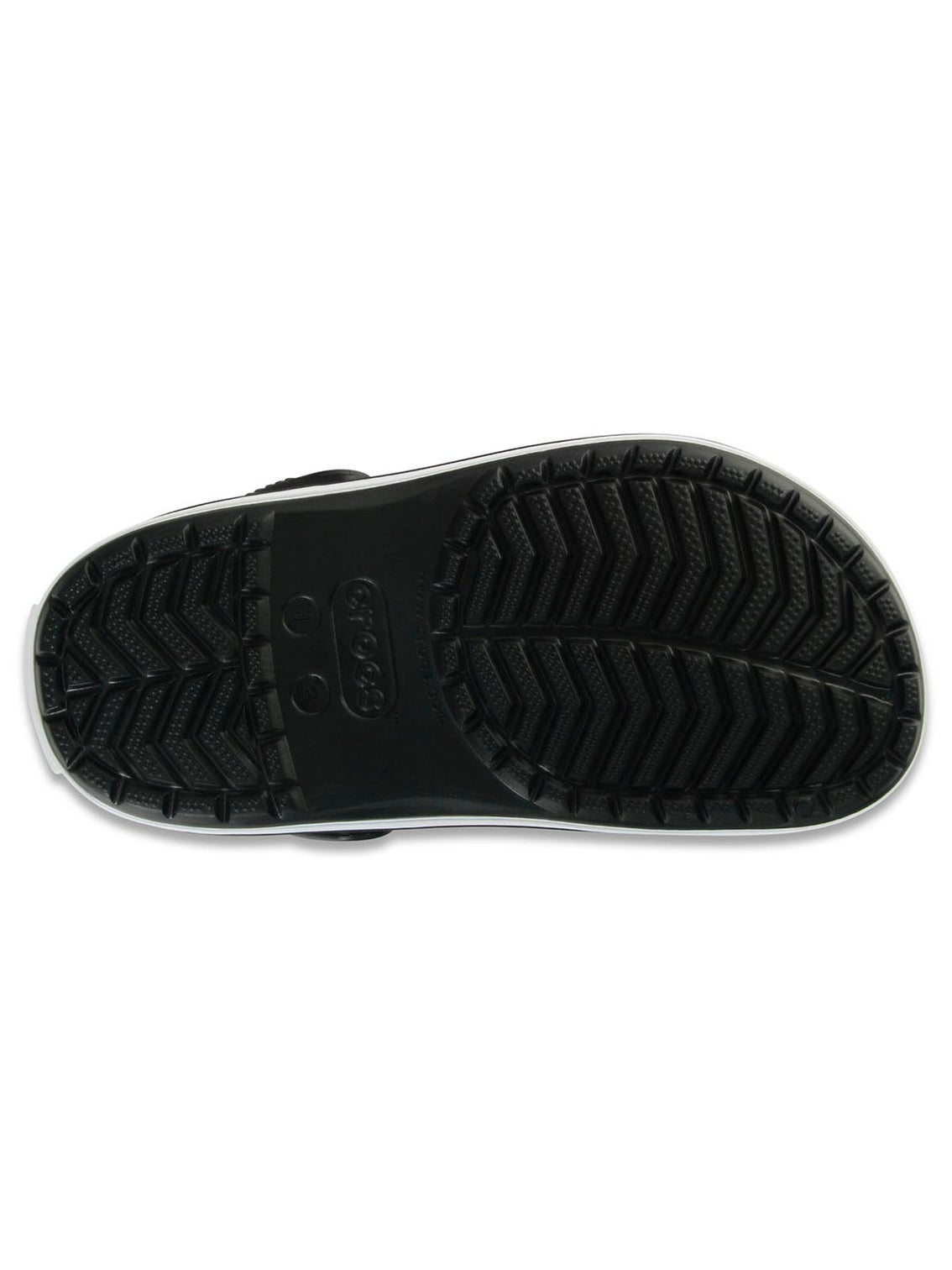 Zueco Niños Grandes Crocband Clog Negro Crocs