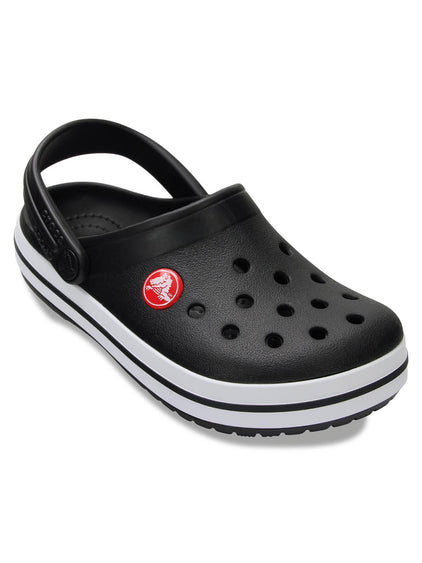 Zueco Niños Grandes Crocband Clog Negro Crocs