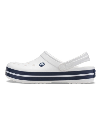 Zueco Niños Grandes Crocband Clog Blanco Crocs