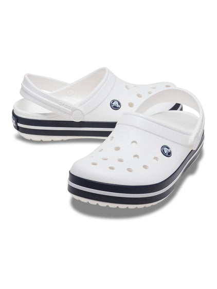 Zueco Niños Grandes Crocband Clog Blanco Crocs