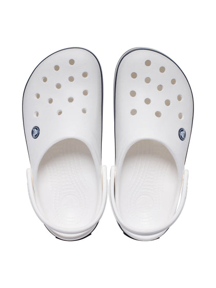 Zueco Niños Grandes Crocband Clog Blanco Crocs