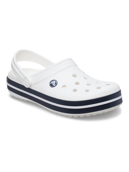 Zueco Niños Grandes Crocband Clog Blanco Crocs