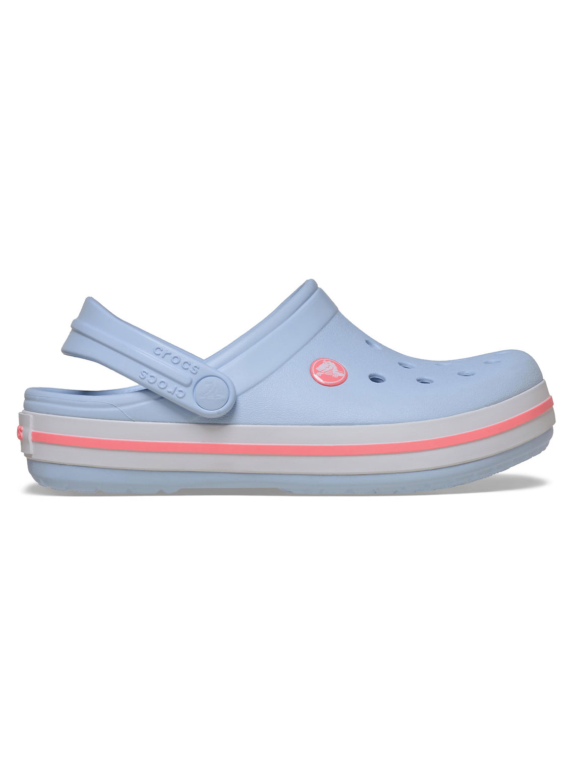 Zueco Niños Grandes Crocband Clog Celeste Crocs