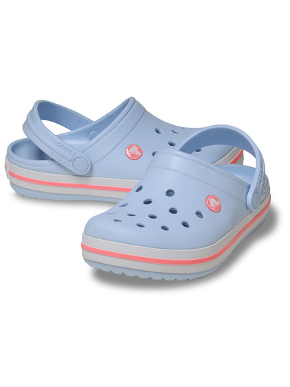 Zueco Niños Grandes Crocband Clog Celeste Crocs