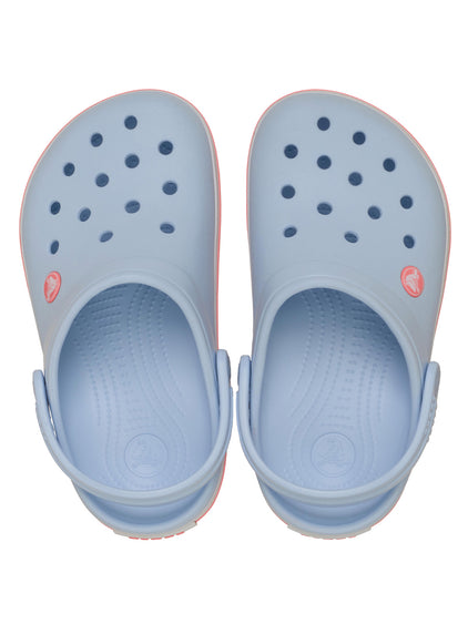 Zueco Niños Grandes Crocband Clog Celeste Crocs
