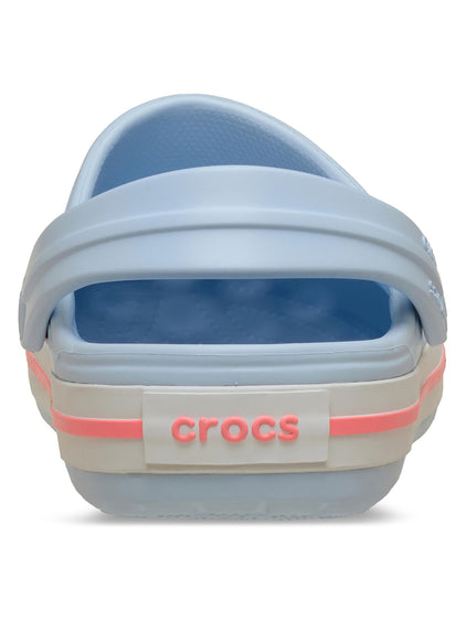 Zueco Niños Grandes Crocband Clog Celeste Crocs